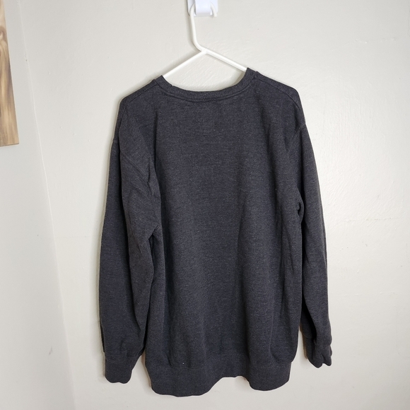 U.S. POLO ASSN 100% Cotton Dark Grey Sweatshirt Men's XXL - Picture 10 of 12